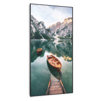 Klarstein Wonderwall Air Art Smart, infračervený ohřívač, 60 x 120 cm, 700 W, moře vertikálně