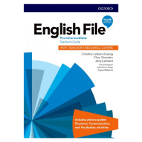 English File Fourth Edition Pre-Intermediate Teacher´s Book with Teacher´s Resource Center Oxfor