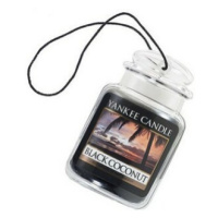 YANKEE CANDLE Luxusní visačka do auta Black Coconut 1 kus