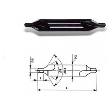 Vrták 06,30mm HSS středící 60° 221110