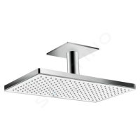 Hansgrohe 24002400 - Hlavová sprcha 460, sprchové rameno 10 cm, bílá/chrom