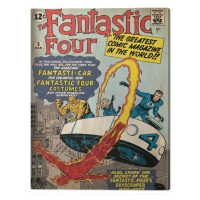 Obraz na plátně Fantastic Four - Marvel Comics, (60 x 80 cm)