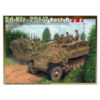 Model Kit military 6223 - Sd.Kfz.251/7 Ausf.D PIONIERPANZERWAGEN (3 IN 1) (1:35)