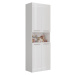 TPS Koupelnová skříňka NEL DK 2K 60 cm, Bílý lesk
