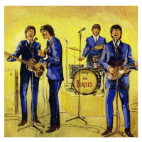 Obrazová reprodukce The Beatles, English School,, 40x40 cm