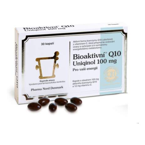 Bioaktivní Q10 Uniqinol 100mg cps.30 Pharma Nord