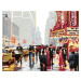 Malování podle čísel - DIVADLO V NEW YORKU (RICHARD MACNEIL) Rozměr: 80x100 cm, Rámování: bez rá