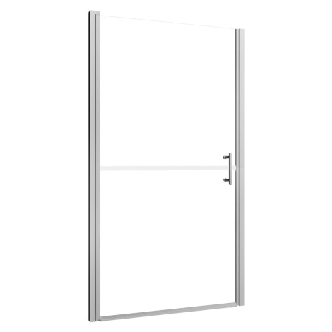 vidaXL Sprchové dveře matné tvrzené sklo 91 x 195 cm