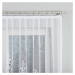 Dekorační oblouková krátká záclona na žabky BERENIKA 130 bílá 330x130 cm MyBestHome