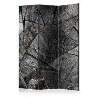 Paraván Pavement Tiles (Grey) Dekorhome 225x172 cm (5-dílný)