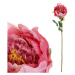 Umělá květina Pivoňka růžová, 11 x 70 x 11 cm
