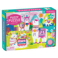 Mudpuppy Fuzzy Puzzle - Země Lam (42 dílků)