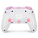 PowerA Enhanced Wireless Controller Super Mario Princess Peach Plaid NSGP0255-01 Růžová