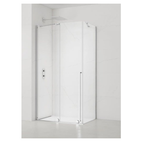 Sprchový kout obdélník 140x80 cm SAT Walk-In Xmotion SATBWIXM140STE80