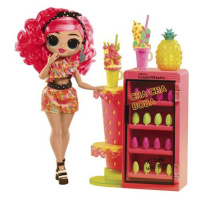 MGA L.O.L. Surprise! OMG Nehtové studio s panenkou - Pinky Pops Fruit Shop