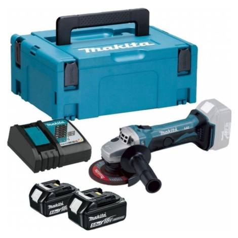 Aku úhlová bruska Makita LXT DGA452RTJ