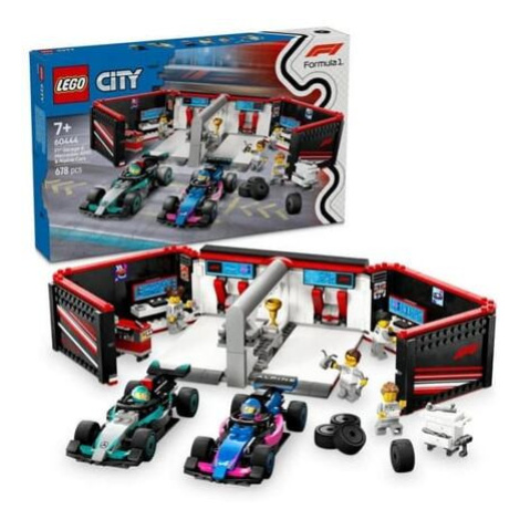 Lego City 60444 Garáž F1® a vozy Mercedes-AMG a Alpine