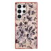 Guess GUHCS23LHCFWSP hard silikonové pouzdro Samsung Galaxy S23 ULTRA 5G pink Flower Collection