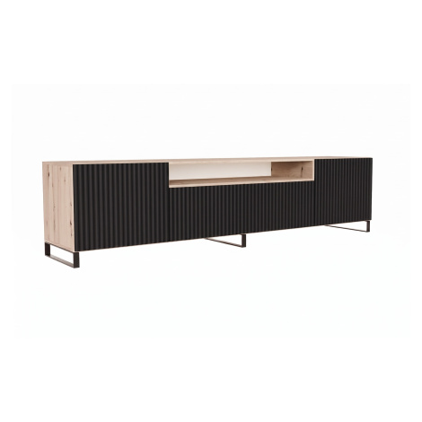 ADRK TV stolek NEMIO 200 cm černý/artisan