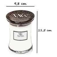 Vonná svíčka WoodWick střední - Evergreen Cashmere