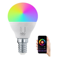 NEO LITE Smart žárovka LED E14 6W RGB+CCT barevná a bílá, stmívatelná, WiFi, P45