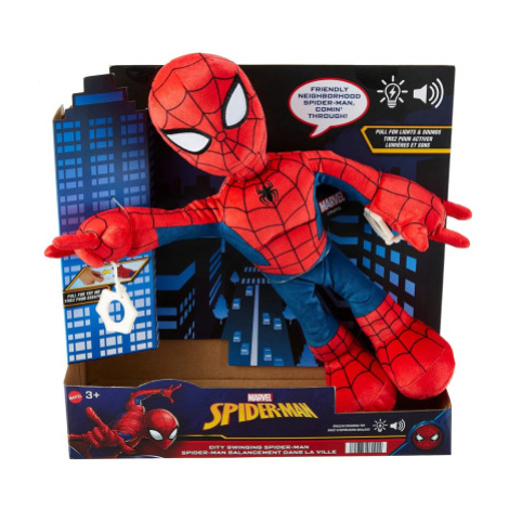 Plyšová Figurka Marvel Spider-Man se zvuky Mattel