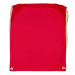 Bavlněný batoh k domalování - barva červená