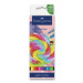 Popisovač Faber-Castell Goldfaber Aqua Dual Marker Candy shop sada, 6 barev Faber-Castell