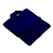 Möve Lehký bavlněný župan s waflovým vzorem, PIQUÉE, tmavě modrý, XL