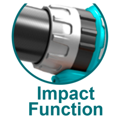 Vrtací šroubovák aku s příklepem, 20V Li-ion, brushless, 2000mAh, industrial Total