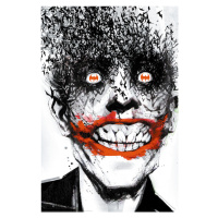 Plakát, Obraz - Batman Comic - Joker Bats, 61 × 91.5 cm