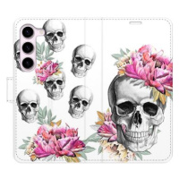 iSaprio flip pouzdro Crazy Skull pro Samsung Galaxy S23 5G