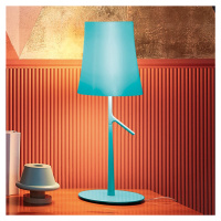 Foscarini Foscarini Birdie LED grande stolní lampa akvamarín