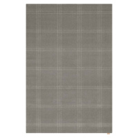 Světle šedý vlněný koberec 200x300 cm Calisia M Grid Prime – Agnella