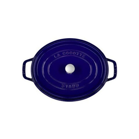 STAUB Oval Cocotte 40510-289-0 kastrol s poklicí 31 cm modrá