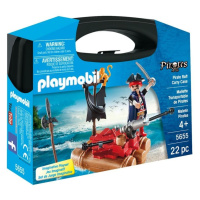 Playmobil 5655 přenosný kufřík pirát na voru