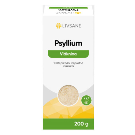 LIVSANE Psyllium přírodní rozpustná vláknina 200g