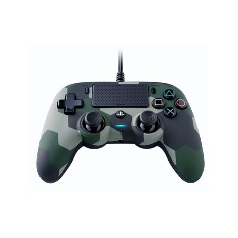 Nacon Wired Compact Controller PS4 - zelená kamufláž