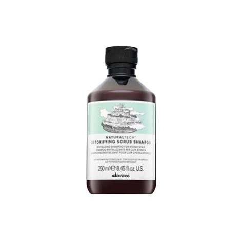 DAVINES Natural Tech Detoxifying Scrub Shampoo čisticí šampon s peelingovým účinkem 250 ml