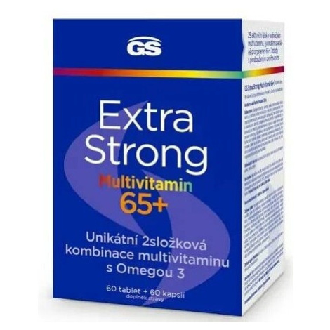 GS Extra Strong Multivitamin 65+ tbl.60+cps.60 Green Swan