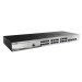 D-Link DGS-1210-28/ME 28-Port Gigabit Metro Ethernet Smart Switch, 24x GbE, 4x SFP, fanless