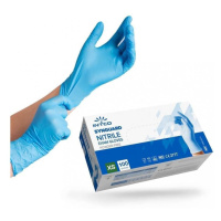 INTCO Nitrilové jednorázové modré vyšetřovací rukavice XS (5-6), 100ks