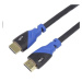 PREMIUMCORD Kabel HDMI - Ultra HDTV, 3m (Color, zlacené konektory)