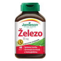 Jamieson Železo 35mg s postupným uvolňováním 60 tablet