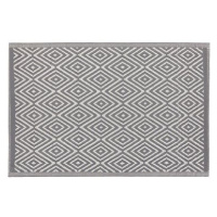 Venkovní koberec 120 x 180 cm šedý SIKAR, 252873