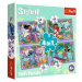 Trefl Puzzle Lilo&Stitch: Bláznivý den 4v1 (35,48,54,70 dílků)