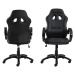 Dkton Designová kancelářská židle Navy šedá-černá