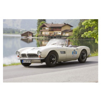 Fotografie BMW 507 constructed in 1955, Kitzbuehel Alps Ralley 2008, Austria, Europe, 40 × 26.7 