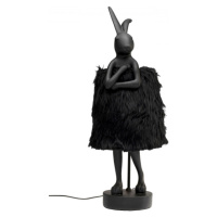 KARE Design Stolní lampa Animal Rabbit  - černá/zlatá, 68cm