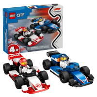 Lego® city 60464 závodní vozy f1® williams racing a haas f1®